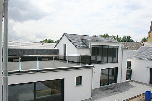 Neubau eine Einfamilienhauses mit Gästehaus in Wang bei Moosburg