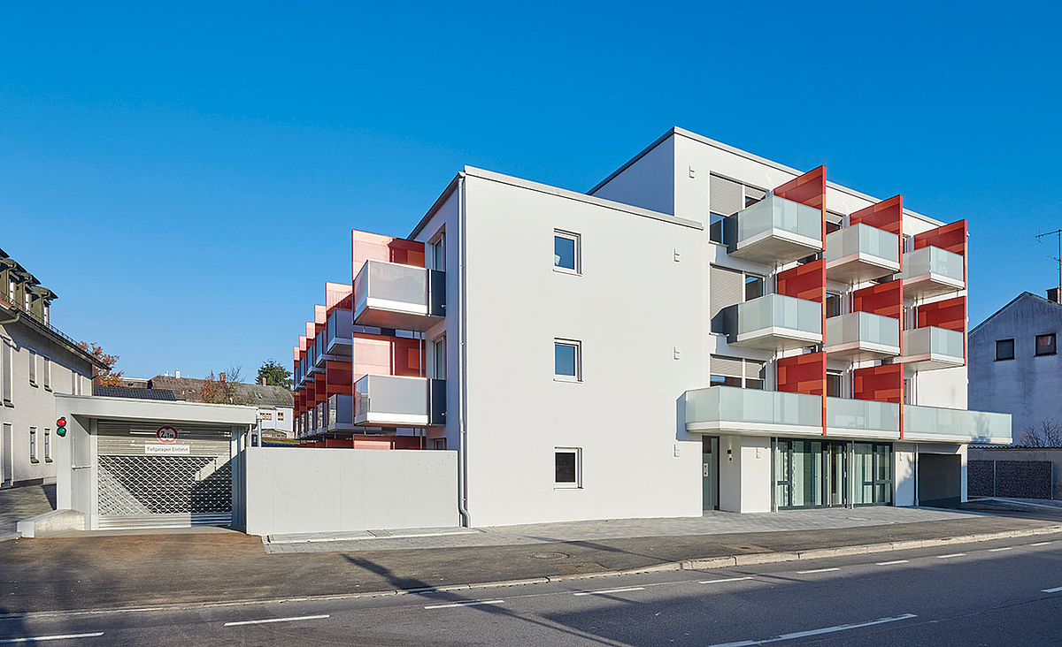 Neubau einer Studenten- und Apartment Wohnanlage in Straubing