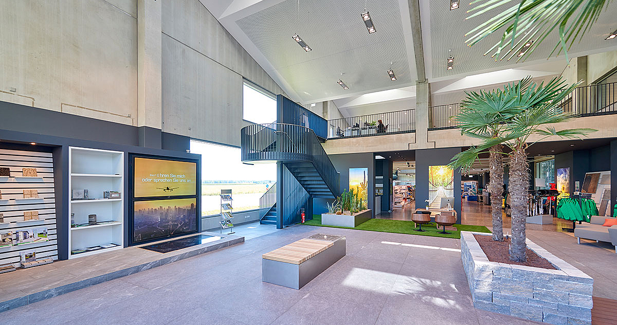 Neubau eines Lager- und Produktionsgebäudes mit Büro und Fachmarkt für Kraft Baustoffe in Höhenkirchen