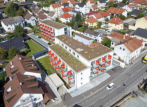 Neubau einer Studenten- und Apartment Wohnanlage in Straubing