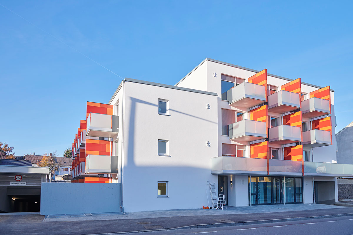 Neubau einer Studenten- und Apartment Wohnanlage in Straubing