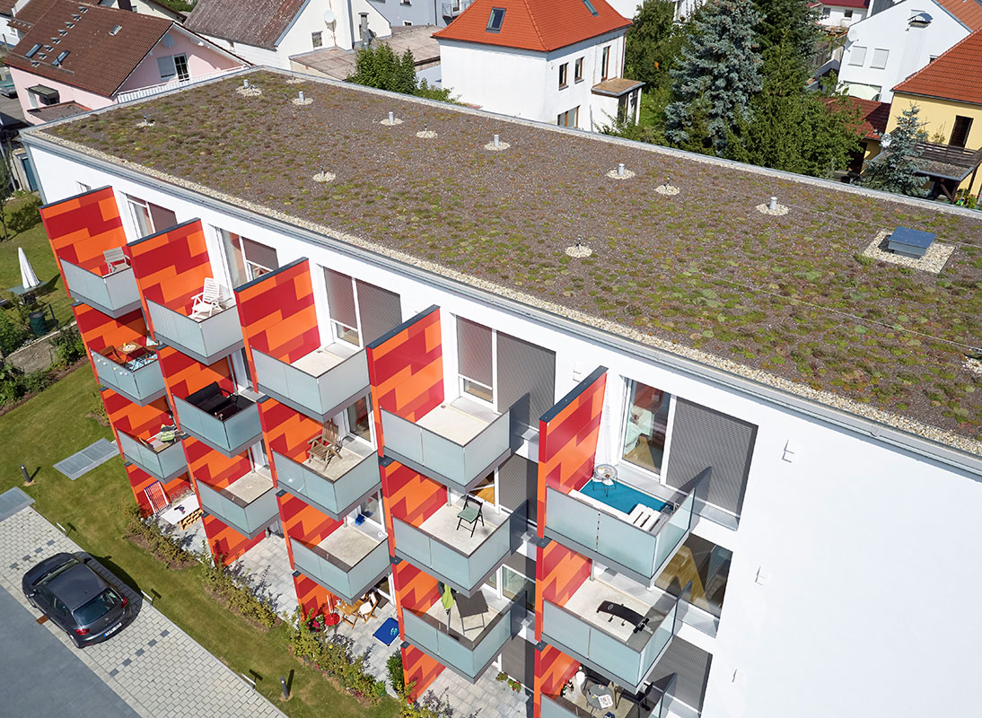 Neubau einer Studenten- und Apartment Wohnanlage in Straubing