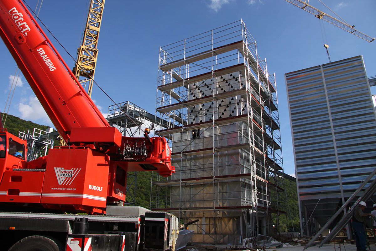 Neubau eines Agrarhandelszentrums in Riedenburg